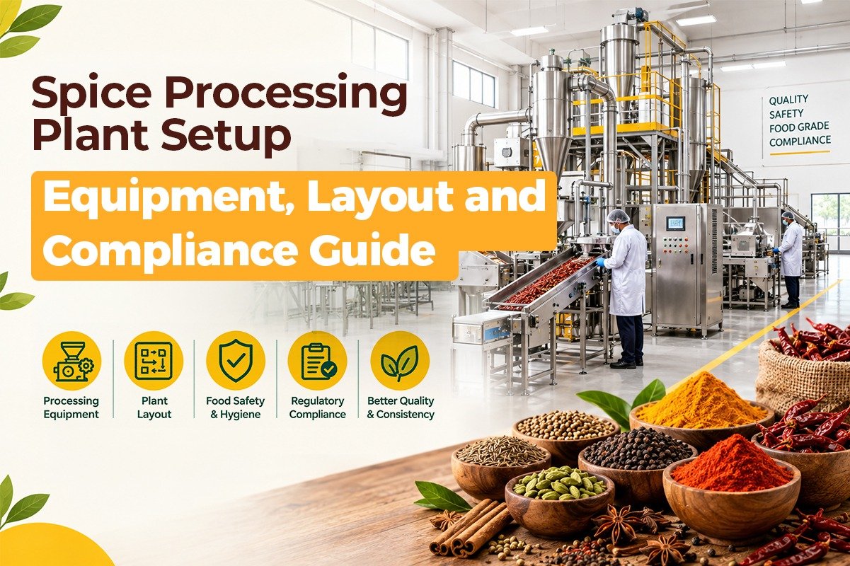 Spice Processing Plant Setup: Equipment, Layout and Compliance Guide
